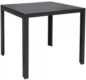 SenS-Line Jersey tuintafel antraciet vierkant 90 cm