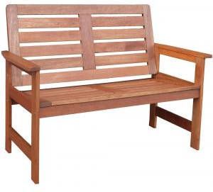 SenS-Line Vera Hardwood Tuinbank 120 Cm Bruin - Foto 3