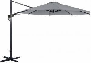 SenS-Line Zweefparasol Borneo 350 cm grijs