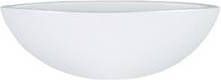 Ter Steege Boat cresta pure white witte bloempot binnen 34 cm ovaal
