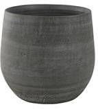 Steege Plantenpot bloempot In Een Strakke Modern Design Look Mystic Grijs Dia 26 Cm En Hoogte 26 Cm Plantenpotten - Foto 2