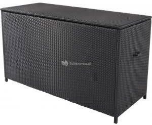 Lesliliving Outdoor Living kussenbox 165x67x95 cm zwart - Foto 5