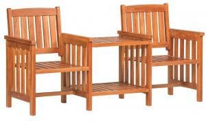 Tuinbankje.nl Loveseater tuinbank hardhout
