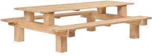 Tuinbankje.nl Picknicktafel Boss Lariks Douglas