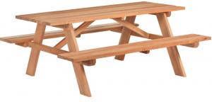 Tuinbankje.nl Picknicktafel Comfort hardhout