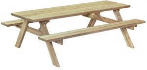 Merkloos Sans marque Picknicktafel extra