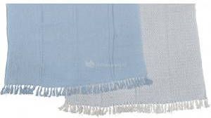 Tuinbankje.nl Plaid set blauw