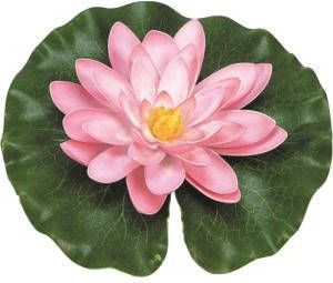 Ubbink Waterlelie roze kunststof 14cm