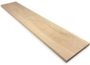 WOODBROTHERS Eiken plank 180 x 40 cm 25 mm Eiken plank Eikenhouten plank Kastplank Meubelplaat Timmerpaneel