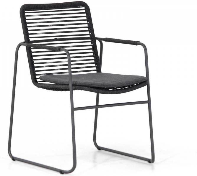 4 Seasons Outdoor Taste Elba dining tuinstoel stapelbaar incl. Lifestyle cushion (1 stuk)