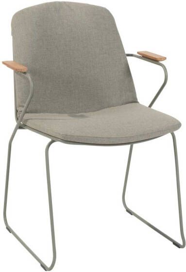 4 Seasons Outdoor Veneto dining tuinstoel stapelbaar rvs olive - Foto 3