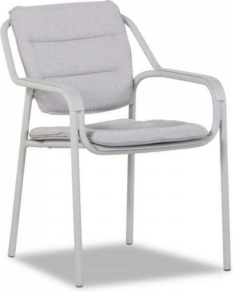 4 Seasons Outdoor 4SO Eco stapelstoel aluminium Seashell