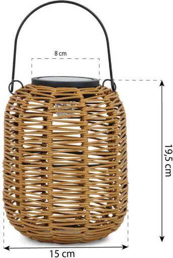 Garden Collections Soluxioo Shika windlicht (zonne-energie)