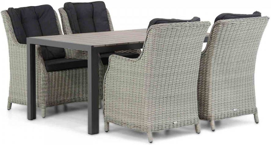 Garden Collection s Buckingham Young 155 cm dining tuinset 5-delig