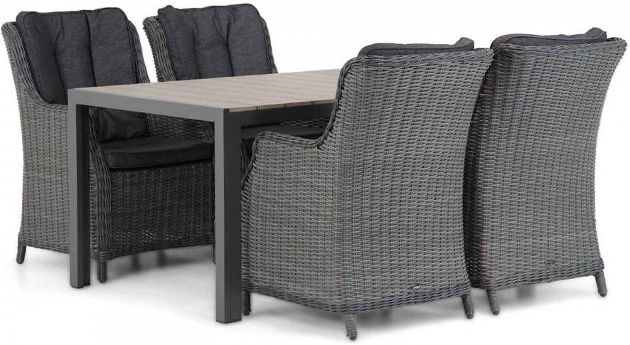 Garden Collection s Buckingham Young 155 cm dining tuinset 5-delig