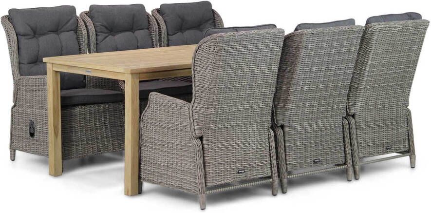 Garden Collection s Edingburgh Weston 210 cm dining tuinset 7-delig