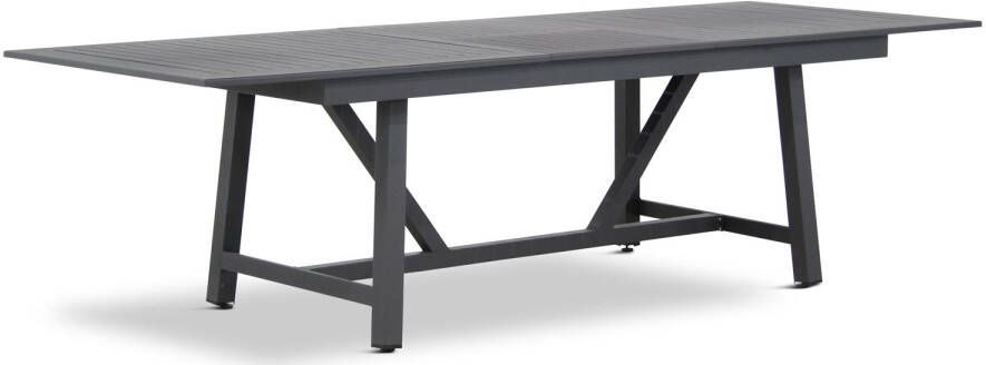 Garden Collections General dining tuintafel uitschuifbaar 217 277 x 100 cm