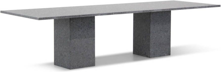 Garden Collections Graniet dining tuintafel 300 x 100 cm