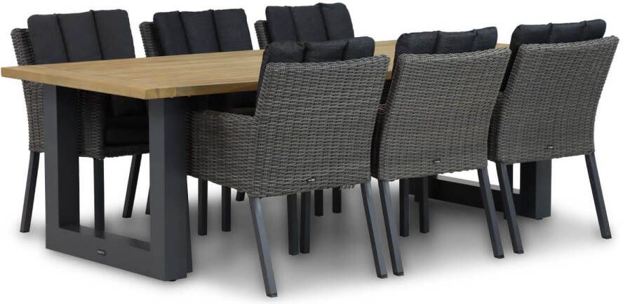 Garden Collections Oxbow Talai 240 cm dining tuinset 7-delig