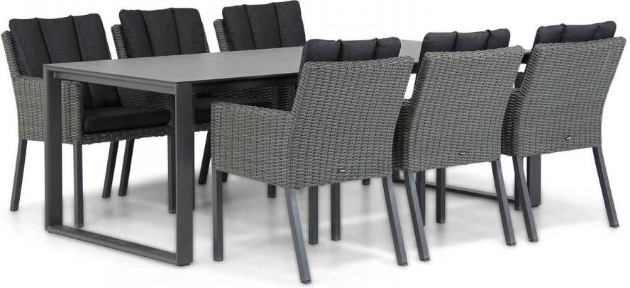 Garden Collection s Oxbow Zaga 220 cm dining tuinset 7-delig