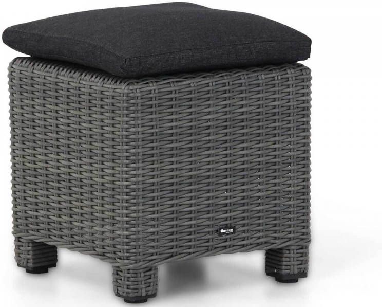 Garden Collections Toronto bijzettafel met kussen off black