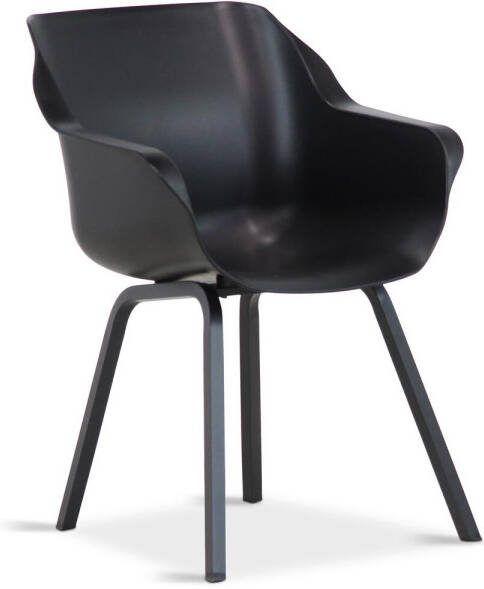 Hartman Sophie Element dining tuinstoel carbon met gratis kussen