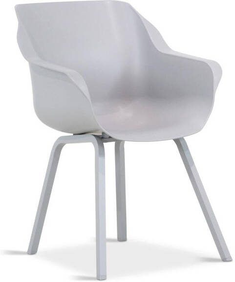 Hartman Sophie Element dining tuinstoel misty grey met gratis kussen