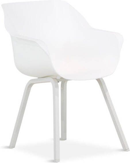 Hartman Sophie Element dining tuinstoel white met gratis zitkussen
