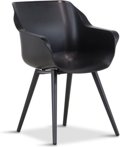 Hartman Sophie studio dining tuinstoel carbon met gratis kussen