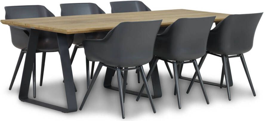 Hartman Sophie studio Palta 240 cm dining tuinset 7-delig