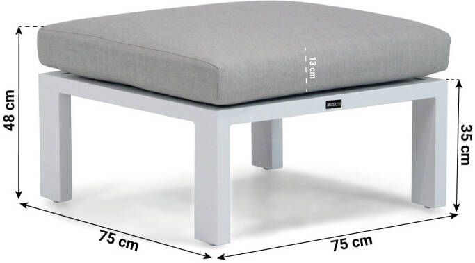 Lifestyle Garden Furniture Lifestyle Manuta lounge voetenbank