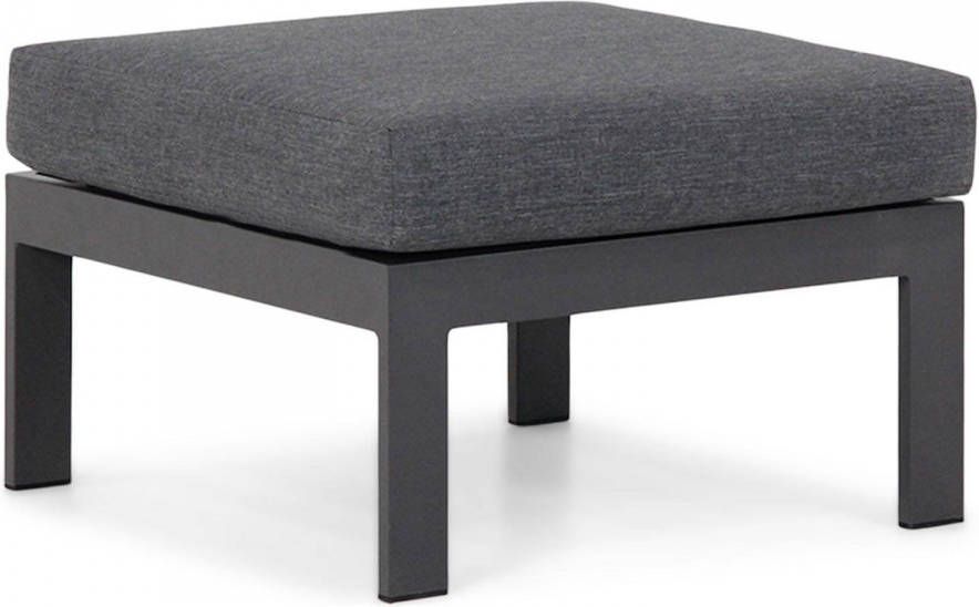 Lifestyle Garden Furniture Lifestyle Marietta loungetafel voetenbank vierkant met kussen