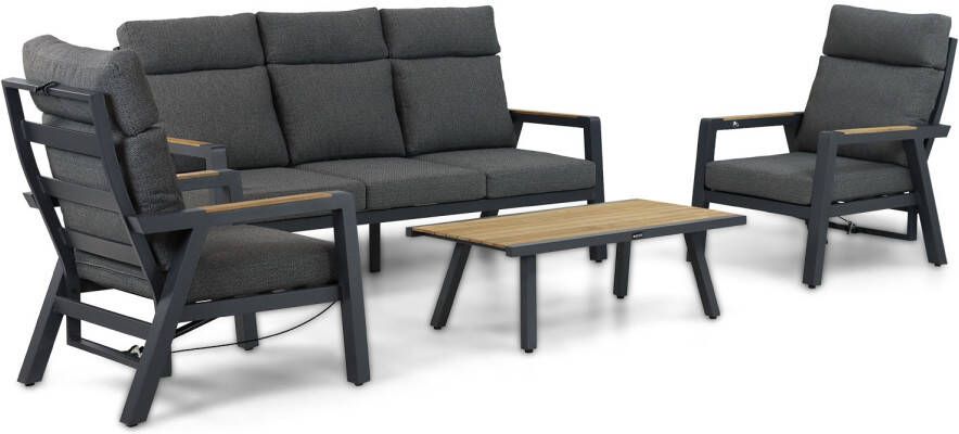 Lifestyle Garden Furniture Lifestyle Marseille stoel-bank loungeset 4-delig