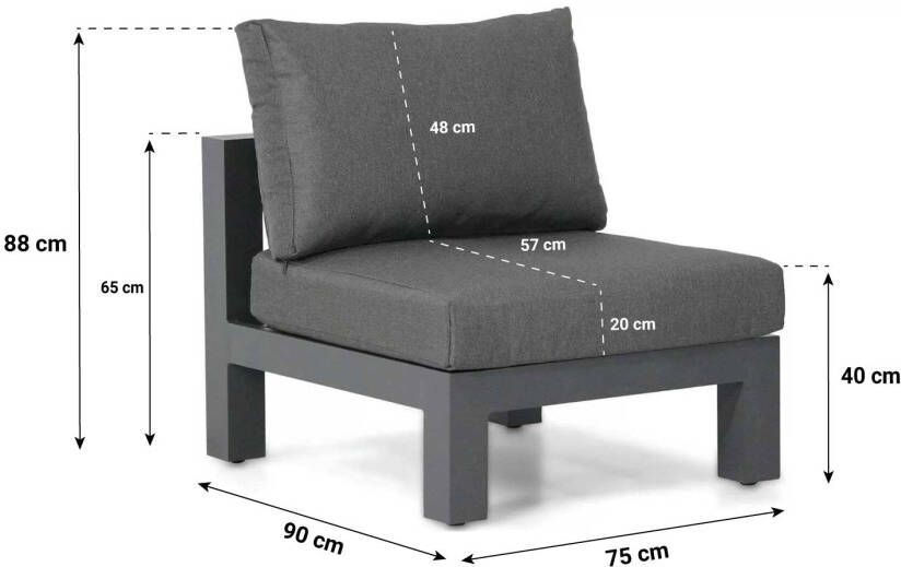 Lifestyle Garden Furniture Lifestyle Talai midden module