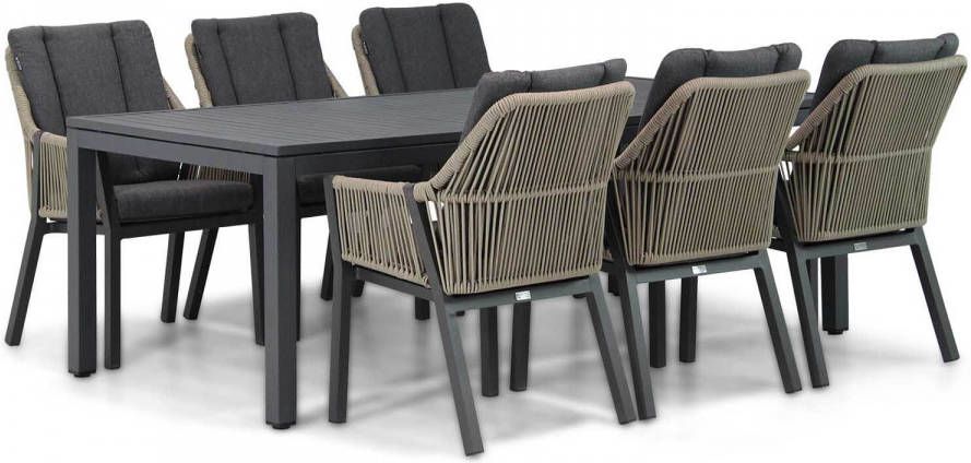 Lifestyle Garden Furniture Lifestyle Verona Concept 220 cm dining tuinset 7-delig