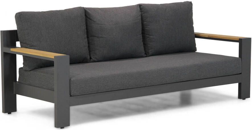 Lifestyle Garden Furniture Lifestyle Milano lounge tuinbank 3-zits antraciet