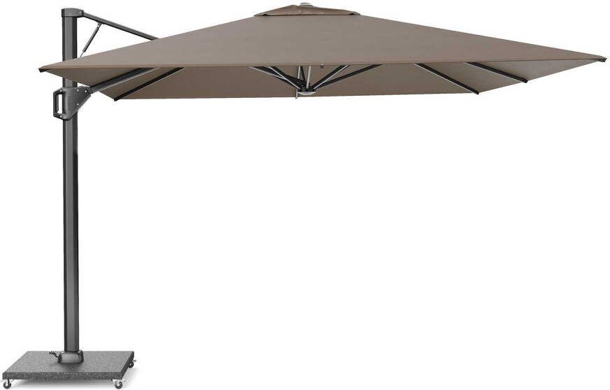 Platinum Sun & Shade zweefparasol Beaufort 320x320 Havana