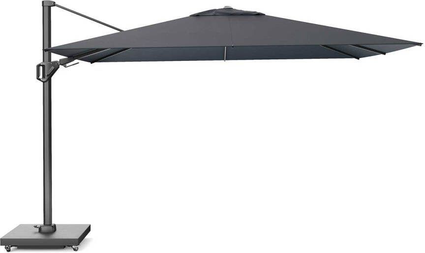 Platinum sun & shade Platinum Challenger zweefparasol T2 premium 2 6x3 5 m antraciet frame faded black doek - Foto 2