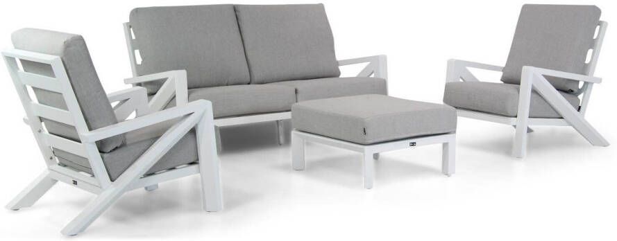 Santika Furniture Santika Cinta stoel-bank loungeset 4-delig Quick Dry Foam
