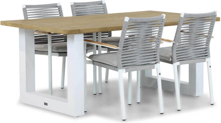 Santika Furniture Santika Giovane Talai 180 cm dining tuinset 5-delig