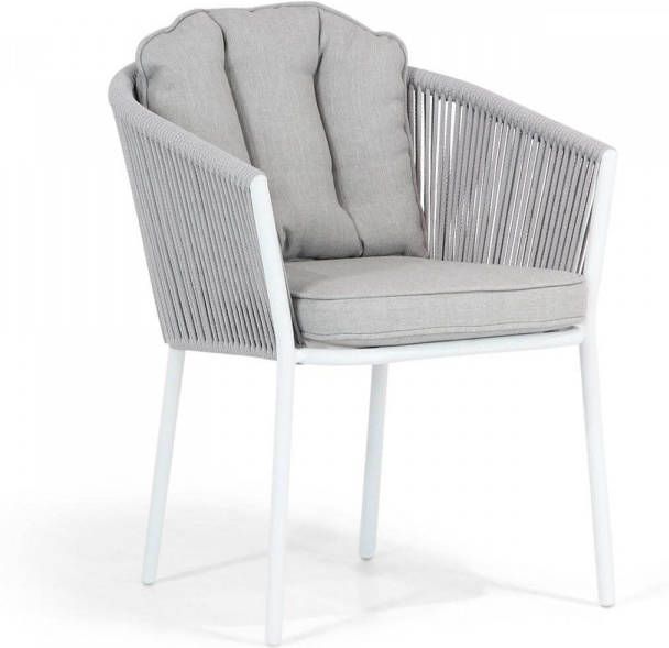 Santika Furniture Santika Novita Wellington 160 cm rond dining tuinset 7-delig