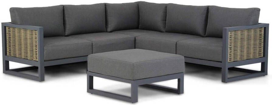 Santika Furniture Santika Salviano hoek loungeset 6-delig Quick Dry Foam
