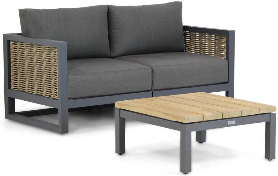Santika Furniture Santika Salviano Riviera 75 cm lounge tuinbank 3-delig