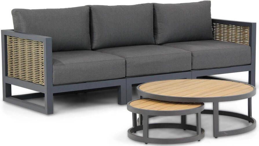 Santika Furniture Santika Salviano Westfield lounge tuinbank 4-delig