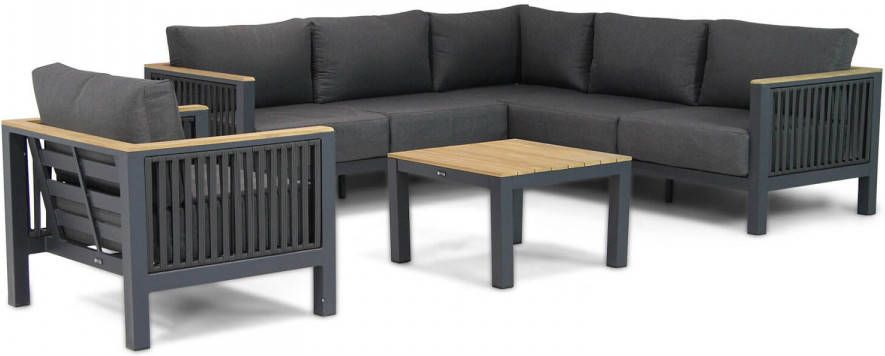 Santika Furniture Santika Shadow hoek loungeset 5-delig