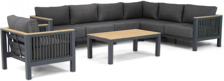 Santika Furniture Santika Shadow hoek loungeset 6-delig
