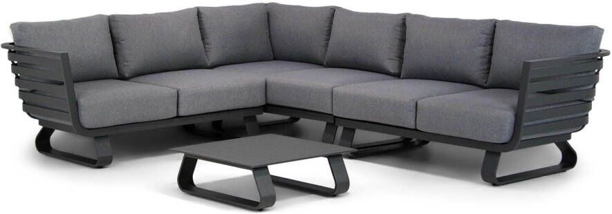 Santika Furniture Santika Sovita hoek loungeset 4-delig Quick Dry Foam