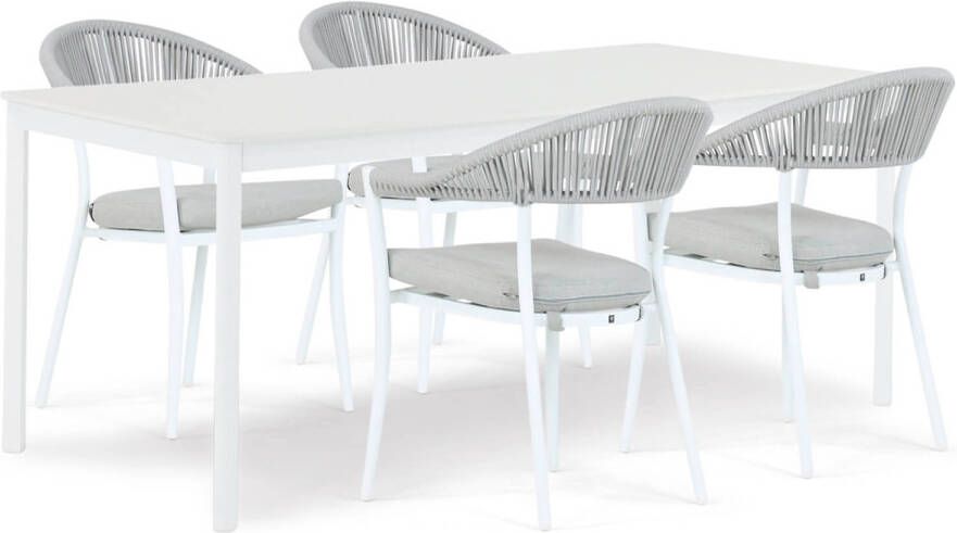 Santika Furniture Santika Vivian Como 180 cm dining tuinset 5-delig