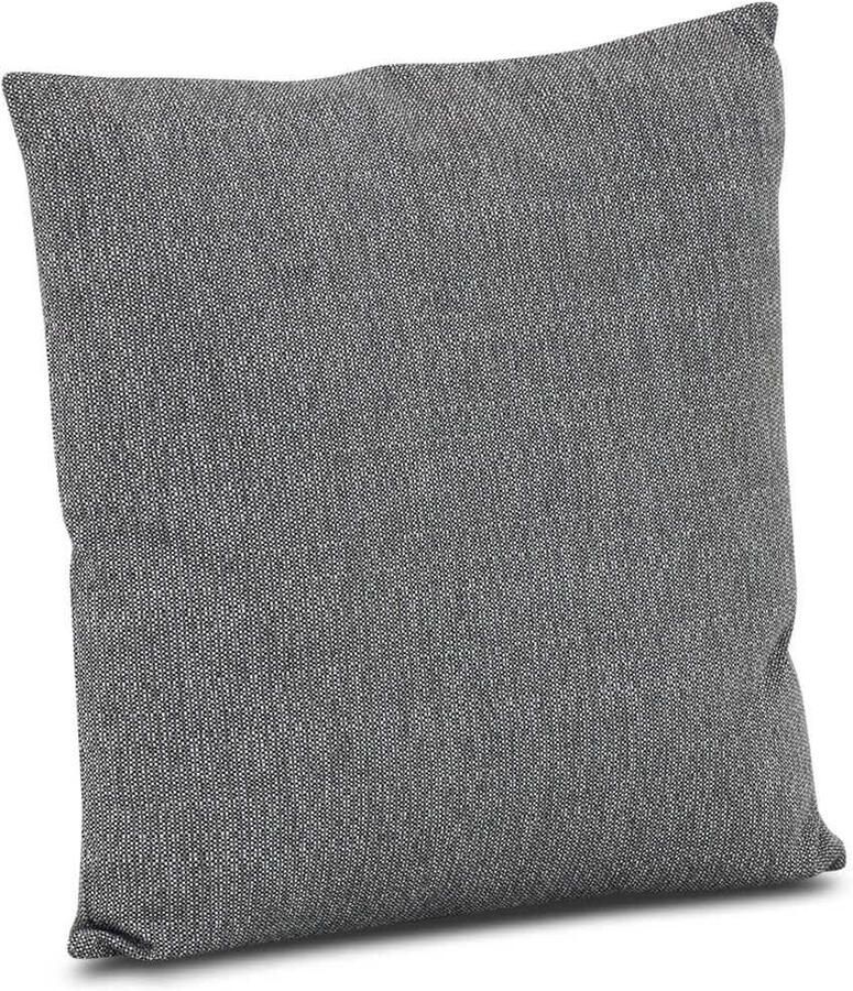 Stoff Mitsu sierkussen 60 x 60 cm Grijs-antraciet Afritsbaar Inclusief binnenkussen