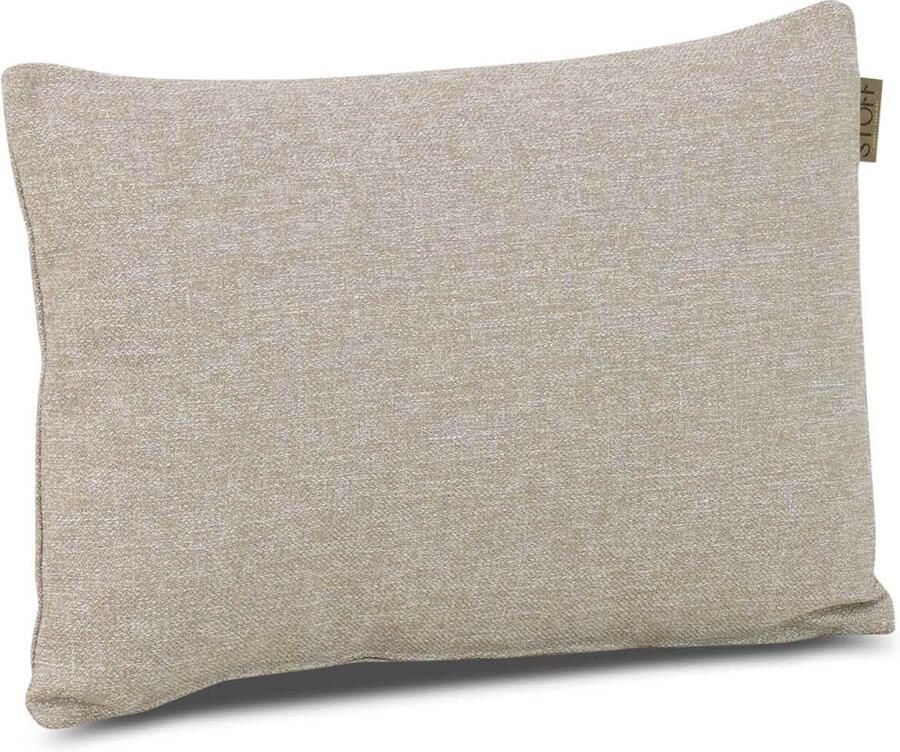 Stoff Sai sierkussen 60 x 40 cm Grijs-antraciet Afritsbaar Inclusief binnenkussen